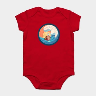 Wave Rum Ham Baby Bodysuit